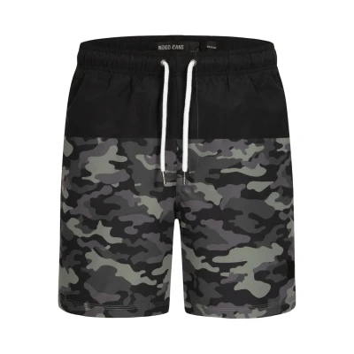 Abbildung von Indicode Jeans Badeshorts, Herren, Größe: Large, Dired camouflage
