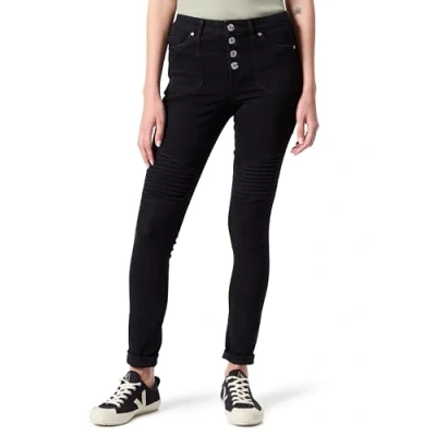 Abbildung von ONLY Skinny fit Jeans ONLHUSH MID WAIST SK POC Biker PIM DNM mit Details