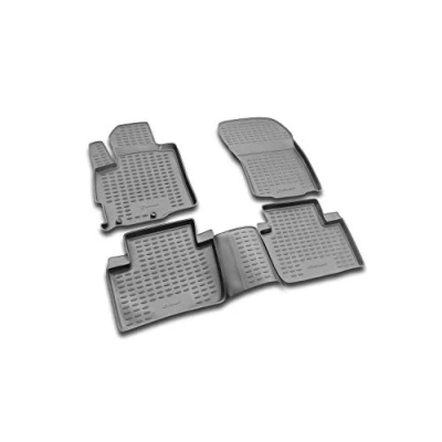 Abbildung von Element Gummimatten Passgenaue Fußmatten Mitsubishi Outlander XL 2005 2010 2012 4tlg