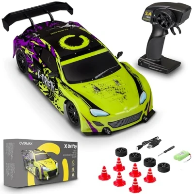 Abbildung von Overmax RC Auto DRIFTY (Drift Set, Set), DRIFT / 2x Akku zusätzlicher Radsatz