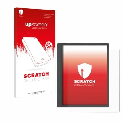 Abbildung von upscreen Schutzfolie für Onyx Boox Tab Ultra C Pro Kristall klar, Kratzschutz, Anti Fingerprint