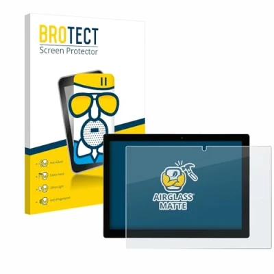 Abbildung von BROTECT Entspiegelungs Schutzglas für Hyrican Enwo Pad Schutz Folie Glas Matt [Extrem Kratzfest 9H, Anti Reflex, Fingerprint]