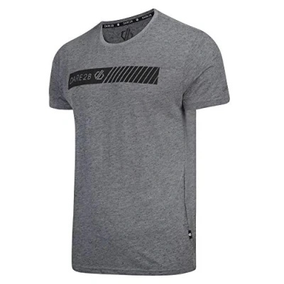 Abbildung von Dare 2b Tee T Shirt Lifestyle Herren 100% Baumwolle Galvanize XS CharcoalGrey
