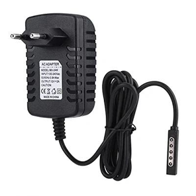 Abbildung von ciciglow Netzteil, 12V 2A Universal Netzteil Tablet Ladegerät Ersatz Adapter für RT/ RT2 AC 100 240V 50 60HZ(EU Stecker)