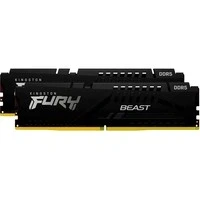 Abbildung von Kingston FURY Beast 16GB 6000MT/s DDR5 CL30 DIMM (Kit mit 2) Schwarz Desktop Gaming Speicher KF560C30BBK2 16