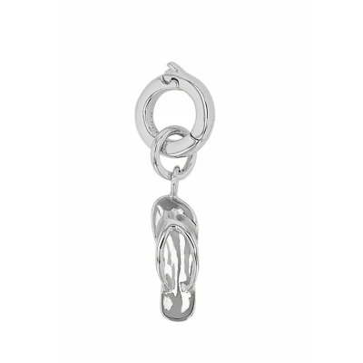 Abbildung von Amor Charm 925 Sterling Silber Damen Charms, 2,1 cm, Silber, FlipFlop, Kommt in Schmuck Geschenk Box, 2038521