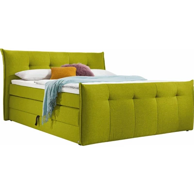 Abbildung von set one by Musterring Boxspringbett Florida, mit Bettkasten, in verschiedenen Farben und Härtegraden lieferbar