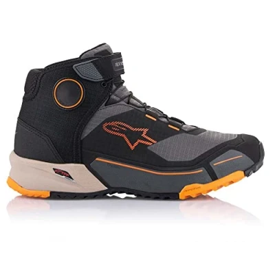 Abbildung von Alpinestars CR X Drystar Motorradschuhe (Black/Orange,13 (47))