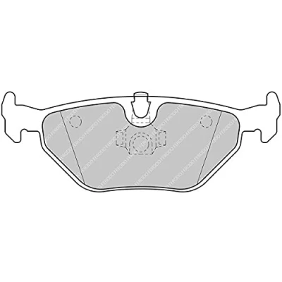 Abbildung von FERODO RACING FCP1301H Bremsbelagsatz BMW: 3 Limousine, Touring, Coupe, SAAB: 9 5 Kombi, ROVER: 75, 75 Tourer