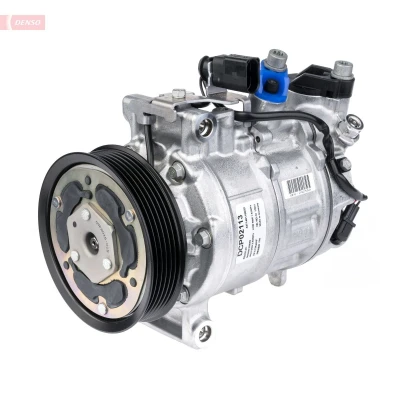 Abbildung von DENSO DCP02113 Kompressor 6SAS14C 12V ND 12 R1234yf, R134a mit Magnetkupplung AUDI: A4 B9 Allroad, A7 Sportback, A6 C7 Allroad
