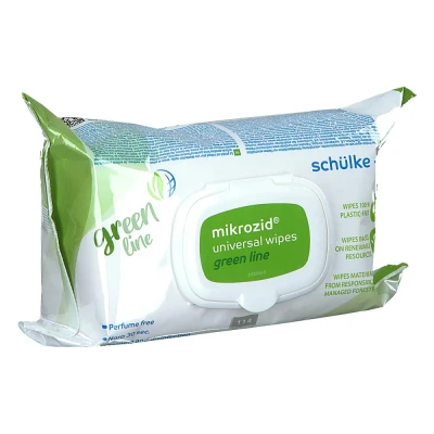 Abbildung von mikrozid universal wipes green line 114 Tücher