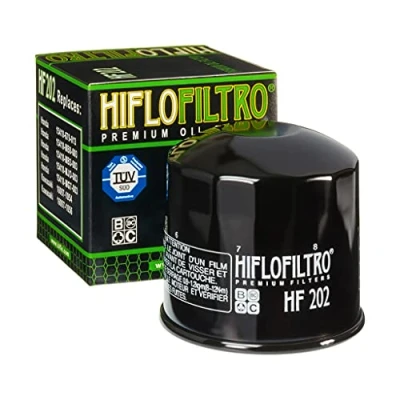 Abbildung von Ölfilter Hiflo HF202 Schwarz Passend für Honda CBX 750 F RC17 1984 1986
