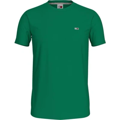 Abbildung von Tommy Jeans SLIM TEE 2 PACK Tshirt basic, Herren, Größe: 44, Green malachite/white