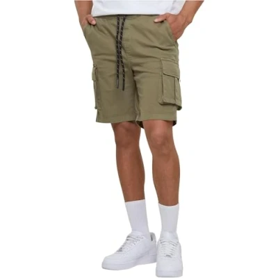 Abbildung von Urban Classics Herren Drawstring Cargo Shorts Cargos, Olive, M