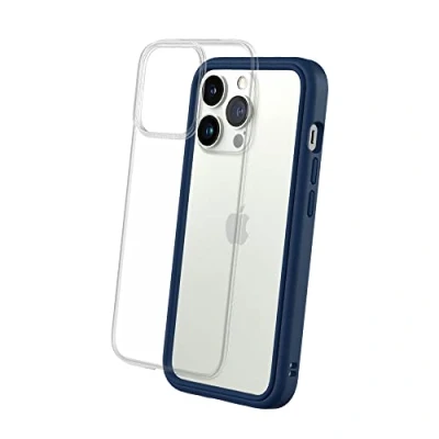 Abbildung von RhinoShield Modulares Case kompatibel mit [iPhone 13 Pro] Mod NX Anpassbare &amp; stoßdämpfende Schutzhülle im schlanken Design 3.5 Meter Fallschutz Marineblau