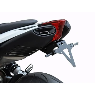 Abbildung von ZIEGER Classic Kennzeichenhalter Kennzeichenträger kompatibel mit: Aprilia SMV 750 Dursoduro