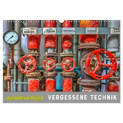 Abbildung von Vergessene Technik abgeschaltet und stillgelegt (Wandkalender 2025 DIN A3 quer), CALVENDO Monatskalender