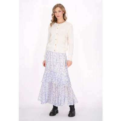 Abbildung von Strickjacke SCHMUDDELWEDDA XS/S / White 44% Polyamide 34% Acrylic 22% Polyester
