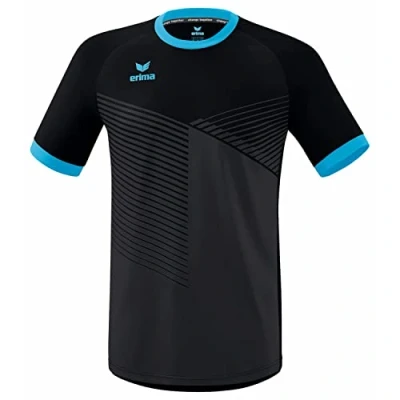 Abbildung von Erima Herren Mantua Trikot, schwarz/curacao, XXL