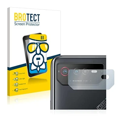 Abbildung von BROTECT Schutzglas für ASUS ROG Phone 6 (NUR Kameraschutz) Schutzfolie Panzer Folie Glas [Extrem Kratzfest 9H, Anti Fingerprint, Ultra Transparent]