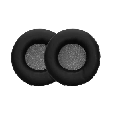 Abbildung von kwmobile 2X Ohrpolster kompatibel mit AudioTechnica ATH S200BT / S220BT Polster Kopfhörer aus Kunstleder für Over Ear Headphones