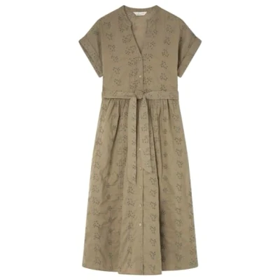 Abbildung von Springfield Blusenkleid, Damen, Größe: 34, Khaki