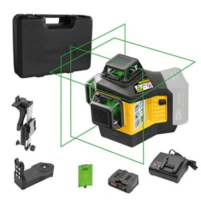 Abbildung von Stabila LAX 600 G, 12 V System, 7 teilig (EU) Mehrlinienlaser Selbstnivellierung Reichweite (max.): 40 m