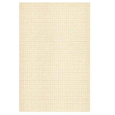 Abbildung von Clairefontaine 196555AMZC Set mit 2 Packungen Milimeterpapier, x 15 Blatt, Weiß, DIN A4, 21x29,7cm, 90g, Pack