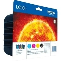 Abbildung von Value pack! Brother LC980VALBPDR BK C M Y tintenpatrone 22.5ml original