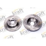 Abbildung von KRAFT 6051050 Bremsscheibe 290, 290,0 10,0 5 voll MERCEDES BENZ: C Klasse T modell, Limousine, CLK Coupe