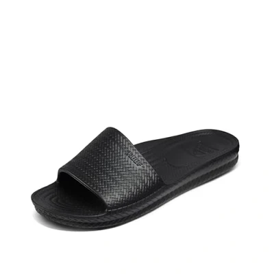 Abbildung von Reef Water Scout Pantolette flach, Damen, Größe: 41, Black Kunststoff