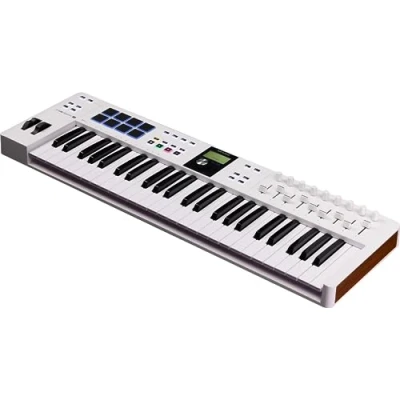 Abbildung von Arturia Masterkeyboard (Masterkeyboards, MIDI Keyboard 49), KeyLab Essential 49 Mk3 White Master