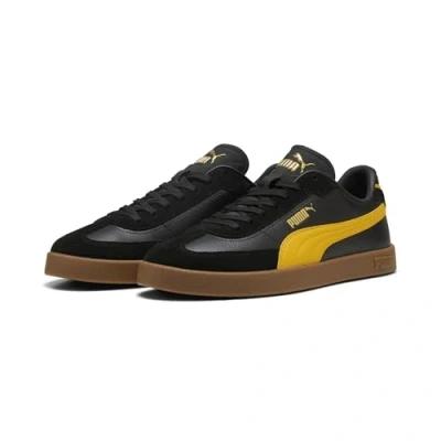 Abbildung von Puma CLUB II ERA Sneaker low, Größe: 48, Black yellow sizzle gum Schuhe