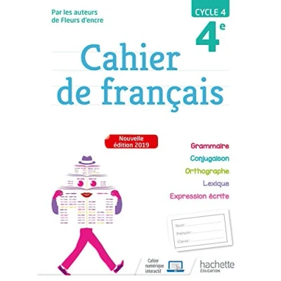 Abbildung von Cahier de français cycle 4 / 4e éd. 2019