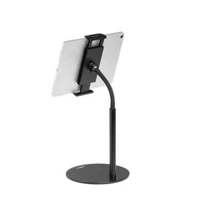Abbildung von Durable Tablet Tischhalterung mit Schwanenhals TWIST, 4,7 13 Zoll, für Tablet/iPad/Handy, schwarz, 894101