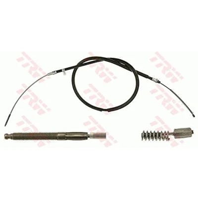 Abbildung von TRW GCH2162 Handbremsseil 1670 Trommelbremse VOLKSWAGEN: Caddy 2 Kastenwagen, Kombi, SEAT: Inca