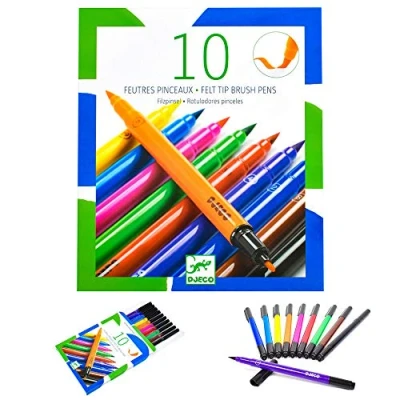 Abbildung von Djeco DJ08800 Die Farben für ältere Kinder, mehrfarbig, 10 Stück (1er Pack)
