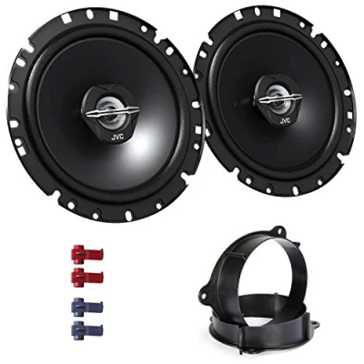 Abbildung von JVC CS J1720X Lautsprecher mit Einbauset passend für Renault Kangoo ab 2012 Türen vorne 600 W 170mm 2 Wege Koax