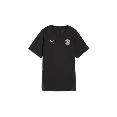 Abbildung von Manchester City Trainingstrikot Damen PUMA Black Silver Metallic