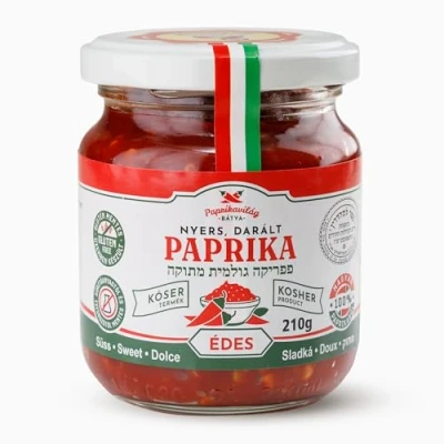 Abbildung von Ungarische Paprikapaste, mild (210g), zertifiziert koscher, importiert aus Kalocsa, Ungarn