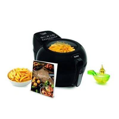 Abbildung von Tefal Heißluftfritteuse &quot;FZ7738 ActiFry Genius +&quot;, 1550 W, 1,2 kg, Timer, 9 automatische Menüs, Rührarm System