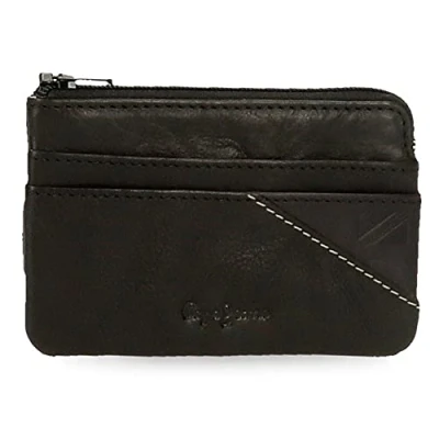 Abbildung von Pepe Jeans Striking Geldbörse mit Kartenhalter, braun, 11 x 7 1,5 cm, Leder, Kartenfach
