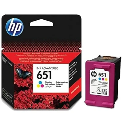 Abbildung von HP 651 (C2P11AE) 3 farbig Druckerpatrone