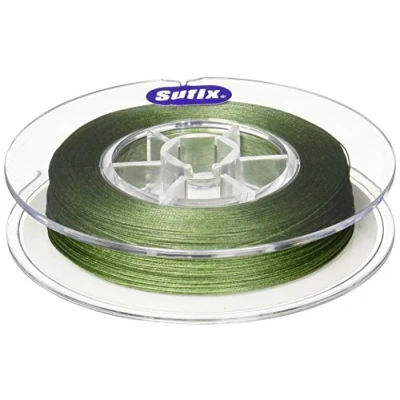 Abbildung von Sufix Unisex Erwachsene 660 130G Angelschnur, Niedriges Sichtfeld, Grün, 30 lbs