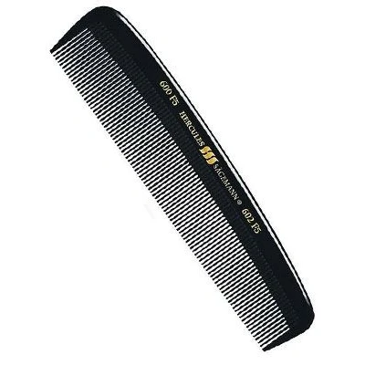 Abbildung von HERCULES SÄGEMANN 600F 602F Herren Taschenkamm Kamm mit durchgehend feiner Zahnteilung Für Styling von feinen Männer Frisuren Größe: 5 Zoll