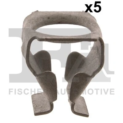 Abbildung von FA1 11 40136.5 Clip, Zier /Schutzleiste Metall AUDI: A4 B6 Limousine