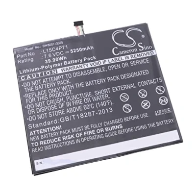 Abbildung von vhbw Akku kompatibel mit Lenovo IdeaPad Miix 700, 700 12ISK, 12ISK (80QL) Tablet Pad (5250mAh, 7,6V, Li Polymer)