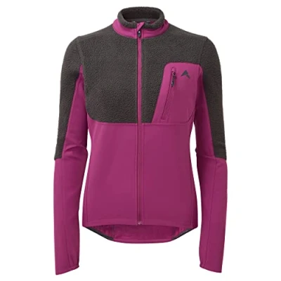 Abbildung von Altura Damen All Roads Thermo Fleece, wasserabweisend, Dunkelrosa, Größe 10