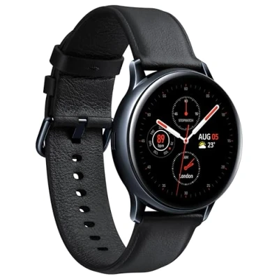 Abbildung von Samsung Galaxy Watch Active 2 schwarz Bluetooth Stainless Steel 40mm Smartwatch