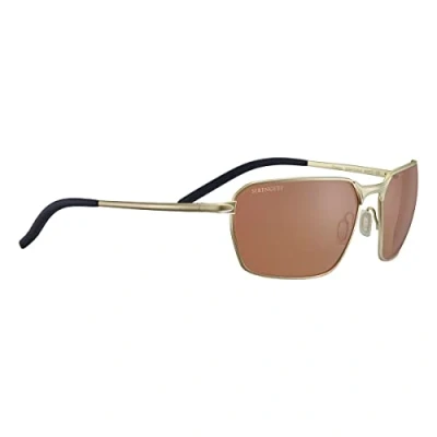 Abbildung von Serengeti Unisex Shelton Sonnenbrille, Matt, Hellgold, M